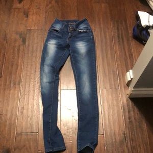 Jeans leggings and shorts